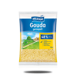 Zeige Details für Käse Gouda Geraspelt 48 % 1 Kg Milram Bild von Käse Gouda Geraspelt 48 % 1 Kg Milram