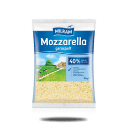 Zeige Details für Mozzarella Gerieben 40 % Milram1 kg Bild von Mozzarella Gerieben 40 % Milram1 kg