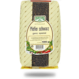 Zeige Details für Pfeffer Schwarz Fuchs Ganz 1kg Bild von Pfeffer Schwarz Fuchs Ganz 1kg