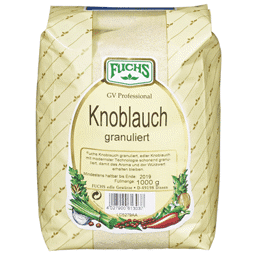 Zeige Details für Knoblauch granuliert -Fuchs- 1kg Bild von Knoblauch granuliert -Fuchs- 1kg