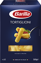 Zeige Details für Tortiglioni Barilla Nr. 83 Bild von Tortiglioni Barilla Nr. 83