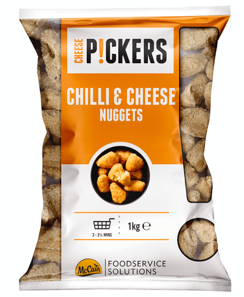 Mc Cain Chili Cheese Nuggets TK 1Kg Beutel