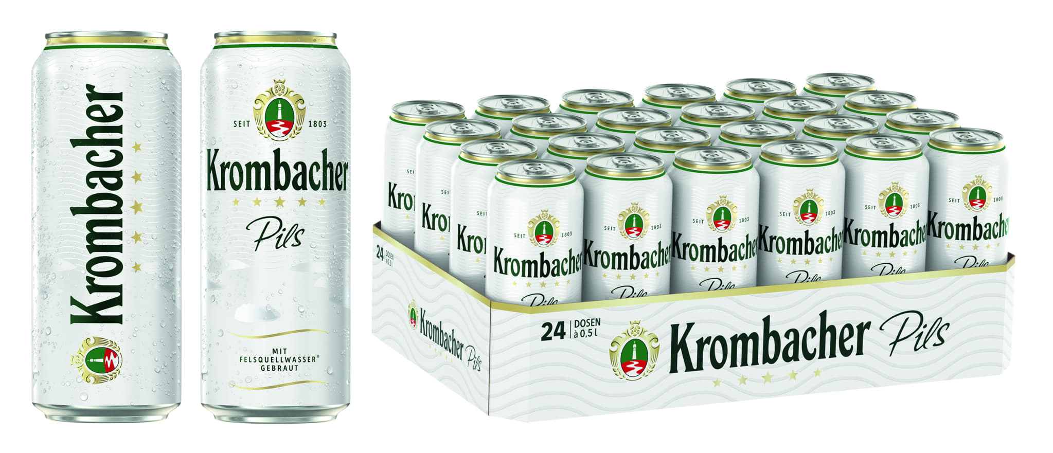 Krombacher Pils (24x0,5L) DPG