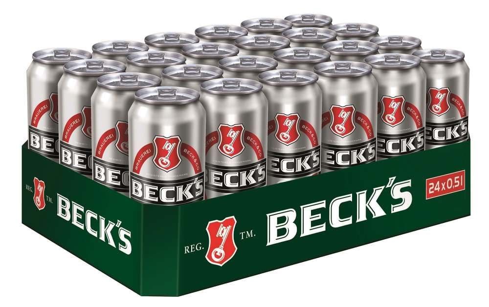 Becks Pils 24X0,50l DPG Ds