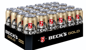 Becks Gold 24 x 0,50l DPG Ds