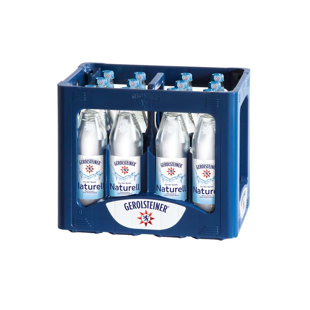 Gerolsteiner Gourmet Naturell  12 x 0,75 Ltr.