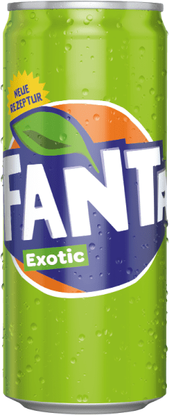 Bild von Fanta Exotic 24 x 0,33L Dose